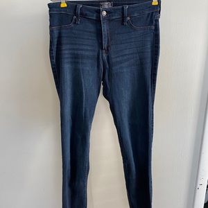 Abercrombie and Fitch dark skinny jeans